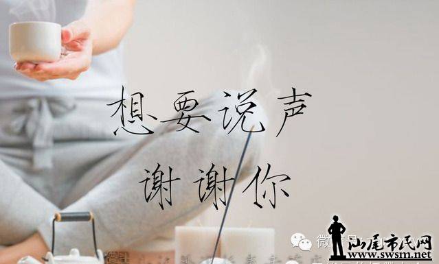 汕尾市民网-想说一声,谢谢你-生活聊天吧