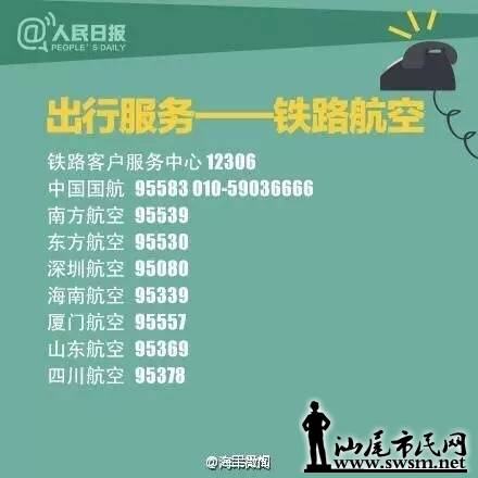 汕尾市民网-消费必备!60个实用投诉电话-就餐