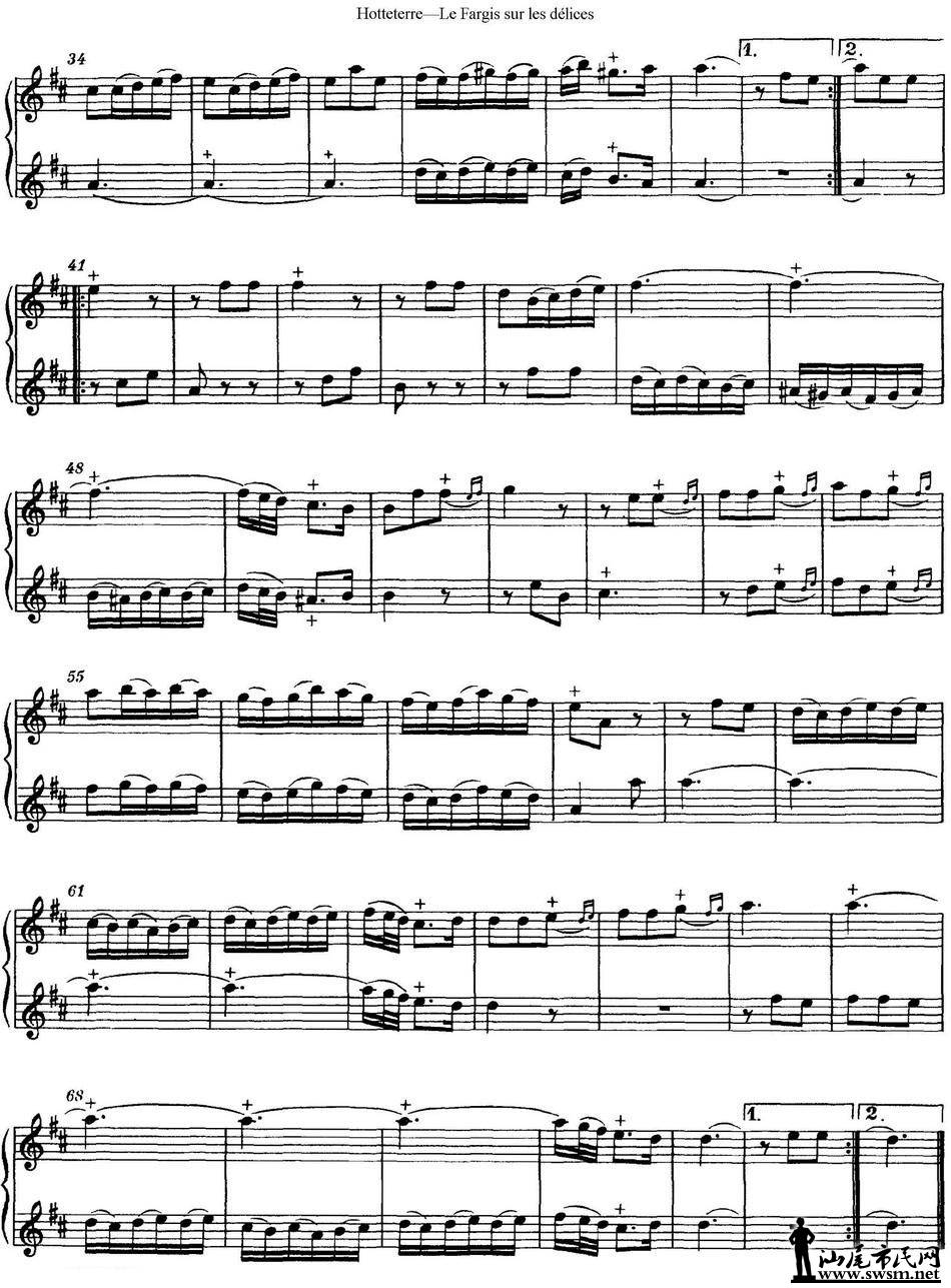 长笛入门歌曲谱_长笛初学入门指法图(3)