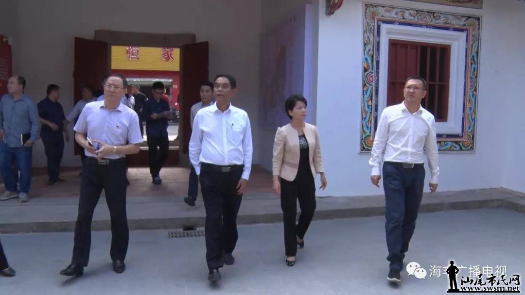 汕尾市民网-曾晓佳到海丰调研