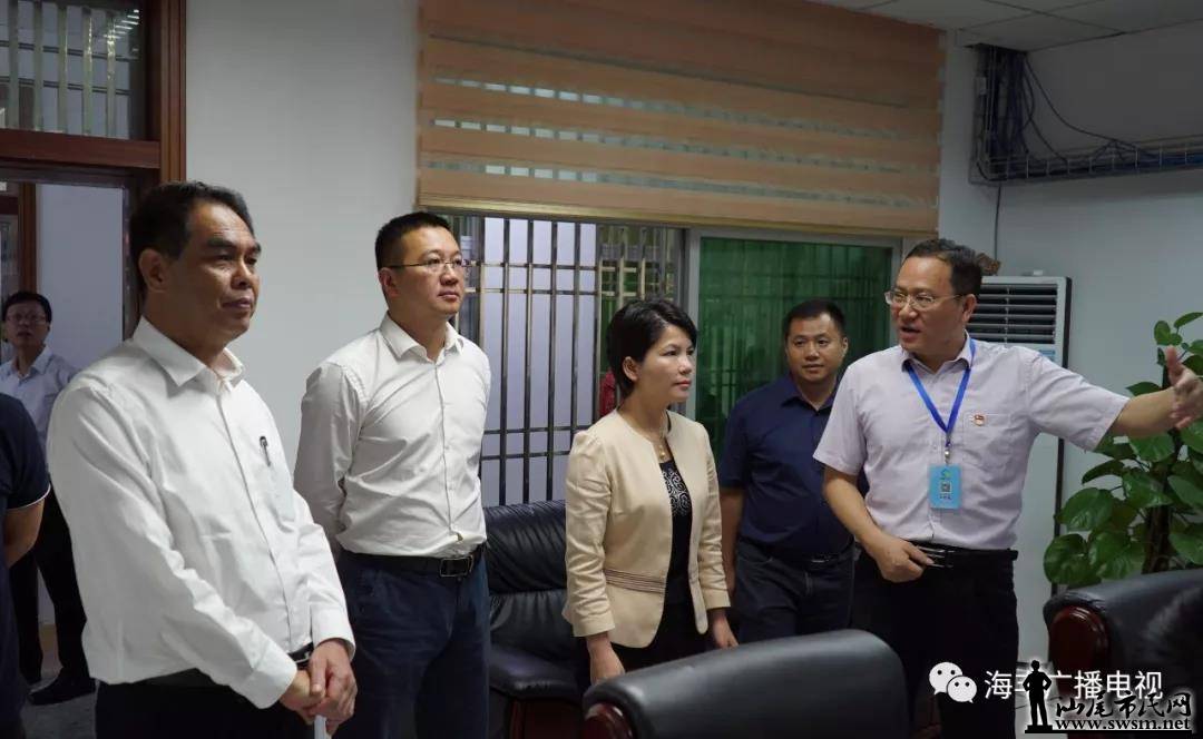 汕尾市民网-曾晓佳到海丰调研
