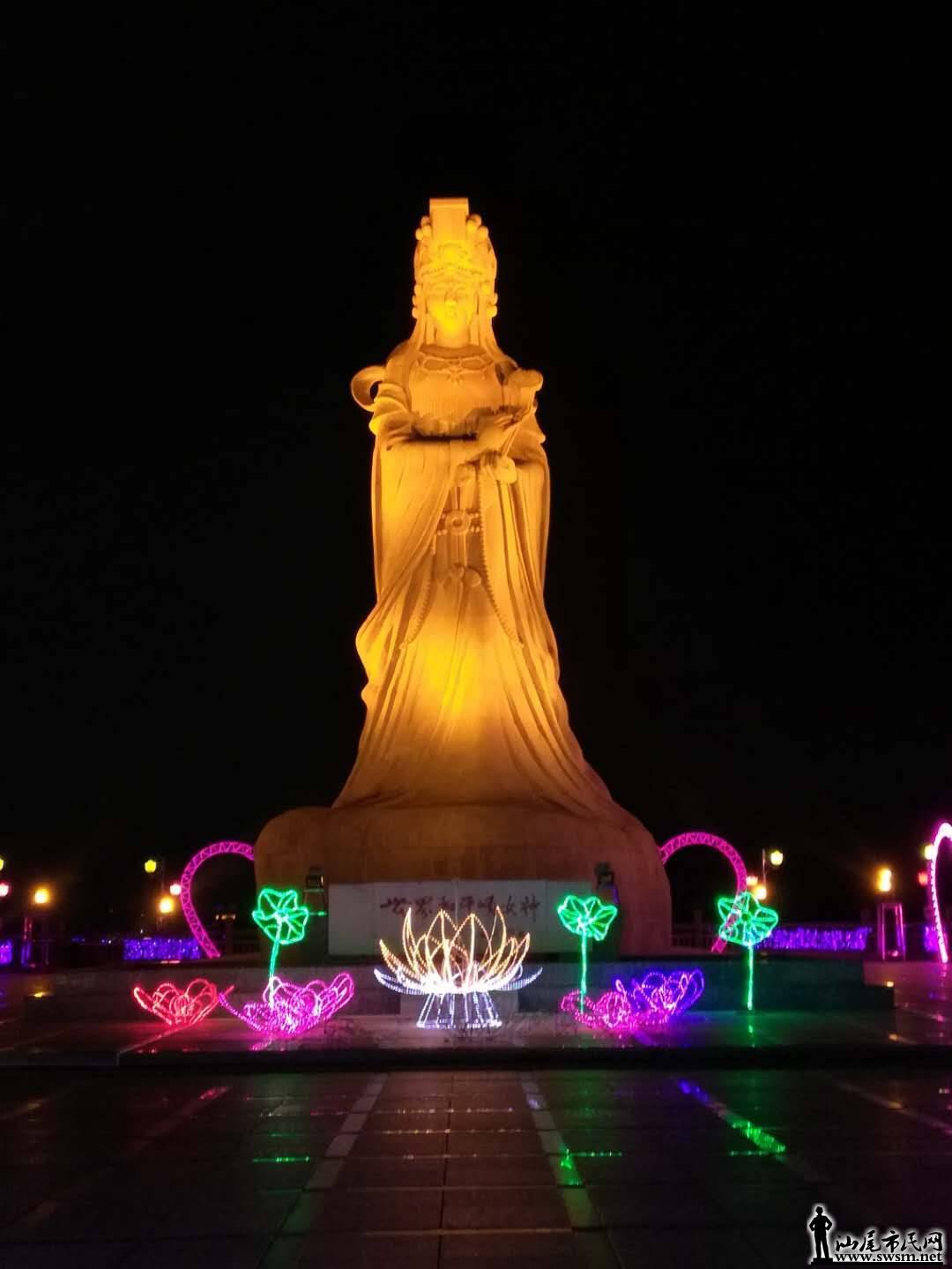 汕尾市民网-凤山妈祖梦幻灯光节今天开幕
