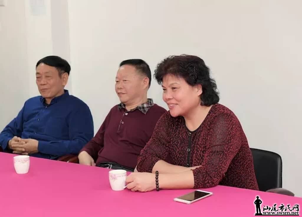 陆河县委书记陈德忠到县老体协调研