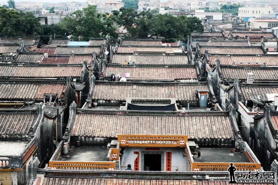 海陆丰特色传统民居三间两伸手