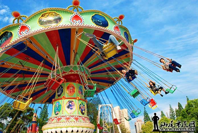 汕尾首个大型游乐园海丰莲花山游乐园伴您开心过大年