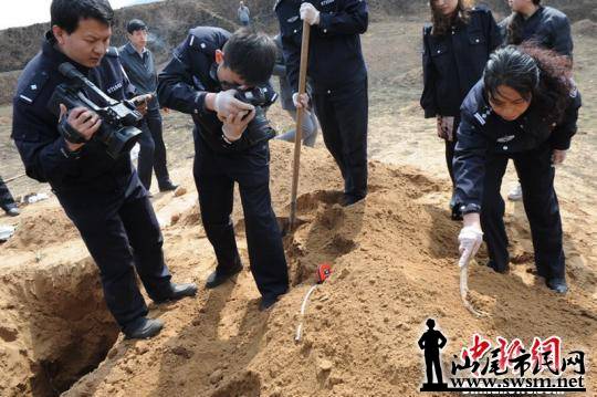 白银奸杀犯被抓现场 在当地造成严重恐慌